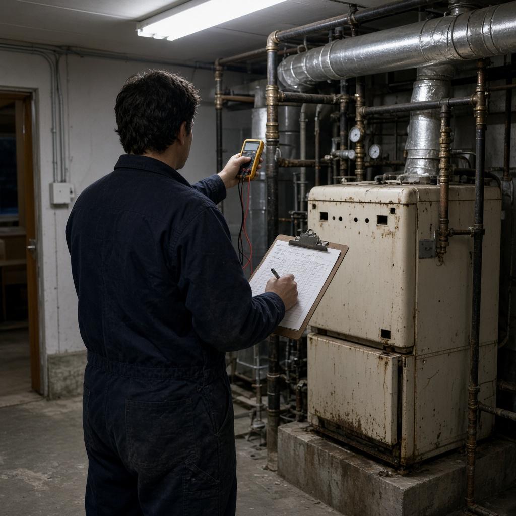 Boiler site assessment in Vancouver BC